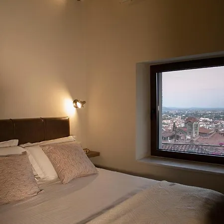 Under The Rocks Meteora Panoramic View * Kalambaka