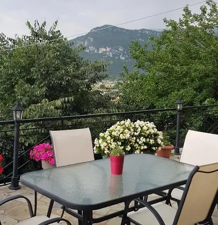 Villa Under The Rocks Meteora Panoramic View Kalambaka
