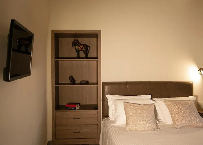 Under The Rocks Meteora Panoramic View * Kalambaka