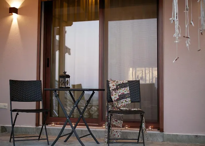 Under The Rocks Meteora Panoramic View *