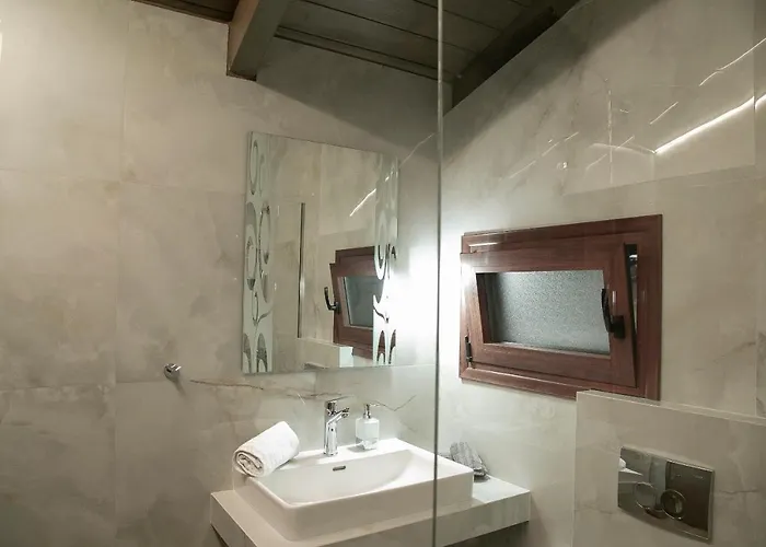 Under The Rocks Meteora Panoramic View *