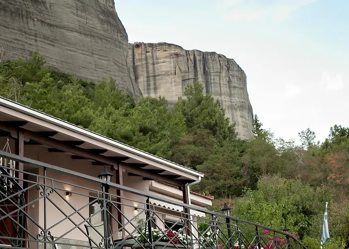 Villa Under The Rocks Meteora Panoramic View Kalambaka