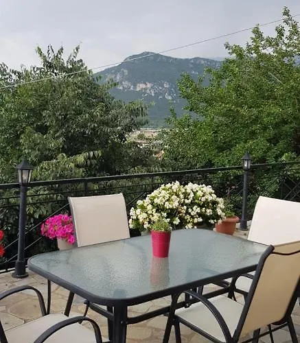 Villa Under The Rocks Meteora Panoramic View Kalambaka